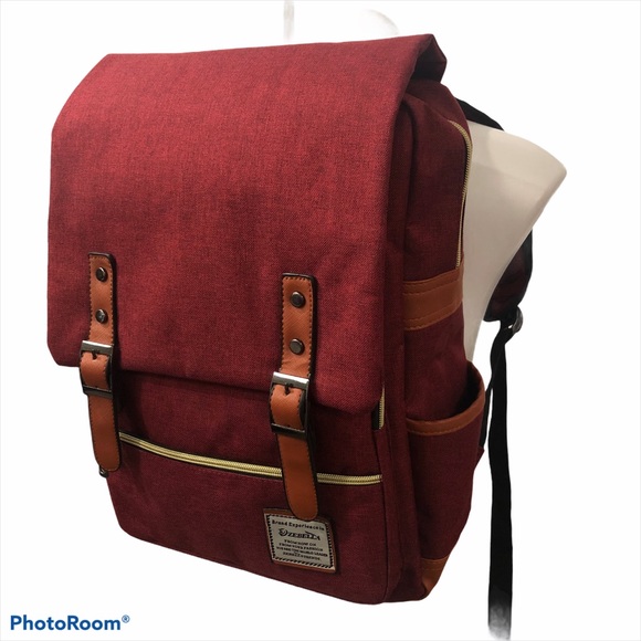 Zebella Handbags - ZEBELLA Back Pack, Laptop, Multi Pocket, Rust NWOT